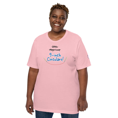 Sock Knitter's Shirt: 9-inch Circular Needles